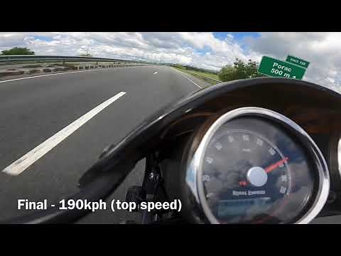 Royal Enfield Interceptor 650 Top Speed Test
