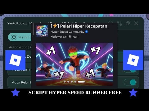 SCRIPT FREE | HYPER SPEED RUNNER |