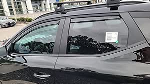 Window deflectors Compatible with Hyundai Santa Cruz 2022 2023 in Channel 4pcs Full Set