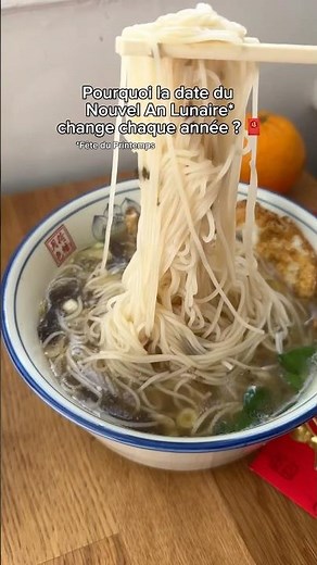 Lunar New Year festivities never fall on the same date 🧧 longevity noodle recipe
