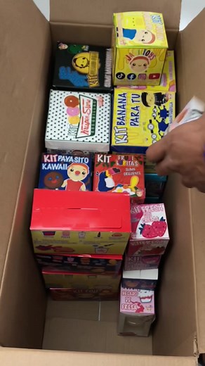 Empacando Pedido Grande de Slime - JaviToys