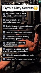44K views · 193 reactions | The Gym's Dirty Secrets!狼 Follow Lars Langen for daily muscle building tips to fast-track your fitness journey! #gymsecrets #gymsecret #gym | Lars Langen | Facebook