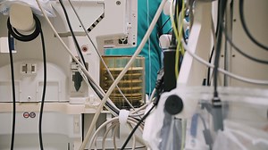 Medical apparatus for artificial lungs ventilation. Saving patient's life.