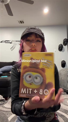 SAUR CUTE alot bigger than i thought but i love blind boxes #minions #blindbox #fyp #keychain #cute