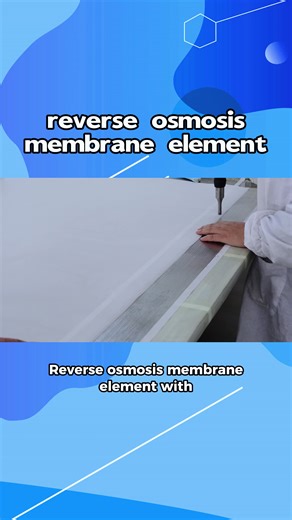 Industrial water purification pioneer - reverse osmosis membrane element#industrialwatertreatment#manufactuer#watertreatment#Desalination#reverseosmosis#reverse_osmosis_systems