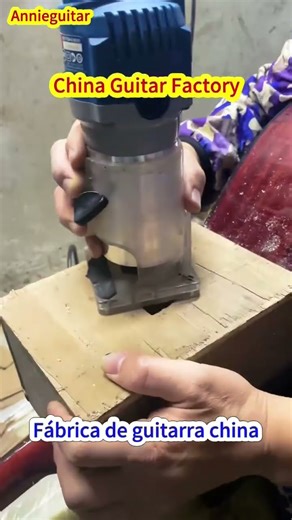 Guitar installation pickup, side cut opening #InstallationofGuitarPickup