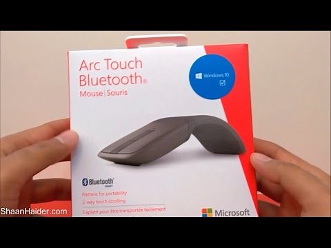 Microsoft Arc Touch Bluetooth Mouse - Unboxing and First Impressions