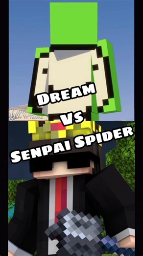 ‪@dream‬ Vs ‪@SenpaiSpider‬ .. #minecraft #trending #shorts