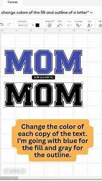Change Fill & Outline Colors of a Font in Cricut Design Space – Easy Fix! #cricuthacks #cricuttips