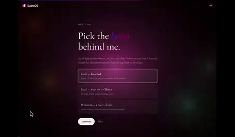 Signal Summary: SupraOS launch. Part One - Your private fully owned AI system just came online 🤯AI feels powerful...until you realizeyou don’t actually own itThat’s the problem no one talks aboutAI today doesn’t fail because it’s weakIt fails because it’s not yoursYour dataYour agentsYour workflowsAll sitting on someone else’s systemControlledMonetizedObservedNot owned└(•‿•)┘SupraOS changes thisThis isn’t an AI toolIt allows for a fully owned, private, local intelligence systemBeing initialized