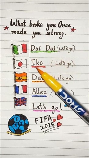 ⚽️🌍 DAI DAI FIFA World Cup 2026 (English Translation + Lyrics) Shakira #daidai #lyrics #fifa2026