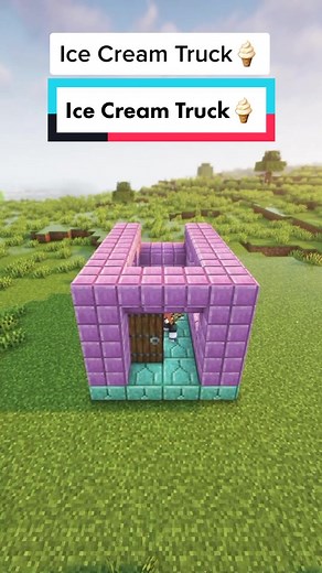 Minecraft Ice Cream Truck Building Tutorial