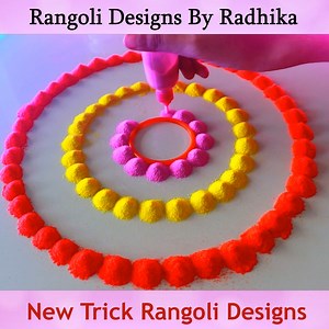#rangoli #rangolidesigns #diwalirangoli #newrangoli #radhikarangoli | Rangoli Designs by Radhika