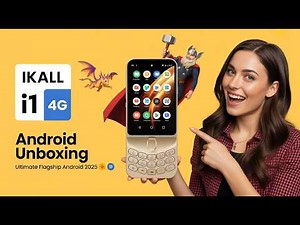 ikall i1 4G Unboxing & Review : Ultimate Flagship Android 2025📱☠️🔥