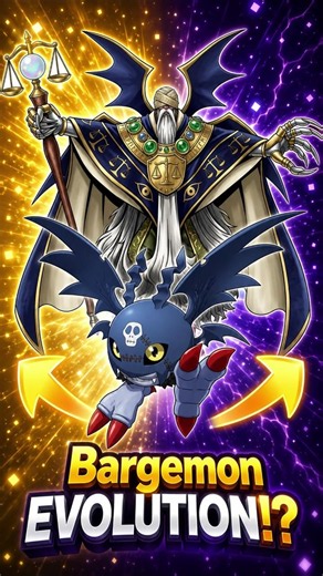 DemiDevimon Evolves into the Digimundo Judge #digimon #shorts