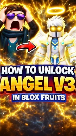 how to unlock angle v3 in blox fruits #bloxfruits #roblox #racev4