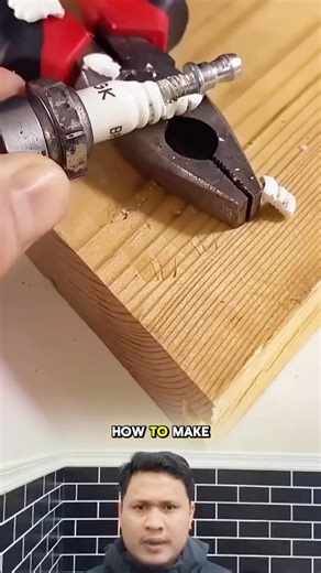 No Glass Cutter? Use a Spark Plug Instead #sparkplug #glasscutting