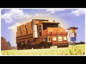 I built a Simple Truck in Minecraft. #minecraft #createmod #trackwork