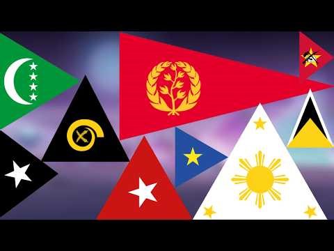 National Flags That Have 3 Angles 🔺️ (REUPLOAD)