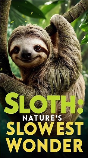 The Unhurried Life of Sloths: Nature's Slowest Wonder