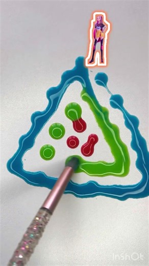 Coloring 🫟🌈🔴🔵🎨 #art #complementarycolors #colormixingmagic #colorconcept