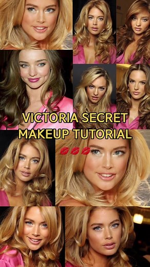 Golden Shimmer Victoria Secret Makeup Tutorial with Soft Liner | Tutorial