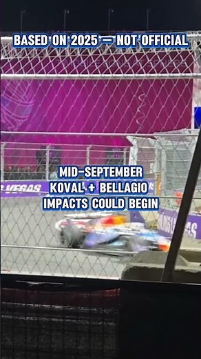 When Will F1 Construction Start in Las Vegas? | 2026 Estimated Timeline