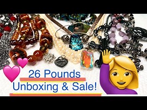 🙋‍♀️ TIFFANY! 925! & More! 🥰 26Lbs Ep5 Jewelry Unboxing & Sale! #JewelryUnboxing #Tiffany #925
