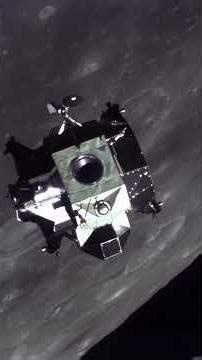 Apollo 11 Lunar Module Rendezvous 16mm footage upscaled to HD