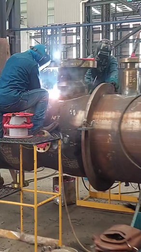 13K views · 589 reactions | Nozzle weld #welding | FHS | Facebook