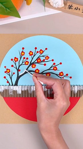 Winter Solstice-themed art is here! Winter is here again, so let's create simple and beautiful winter-themed artwork with our kids! #ParentChildCrafts #KindergartenCrafts #WinterSolsticeThemedArt #WinterThemedArt #ChildrensCreativeArt #fblifestyle | Art, Crafts and Journals