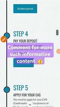 UK student visa application process steps 2024 #internationalstudent #ukstudyvisa #ukstudentvisa