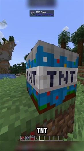LUCKY TNT IN MINECRAFT #minecraft #minecraftmods
