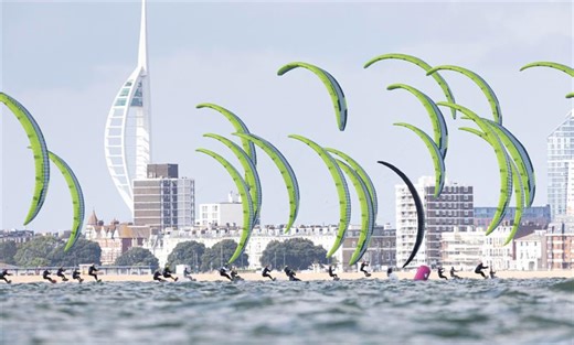 2023 Formula Kite European Championships in Portsmouth - Day 3