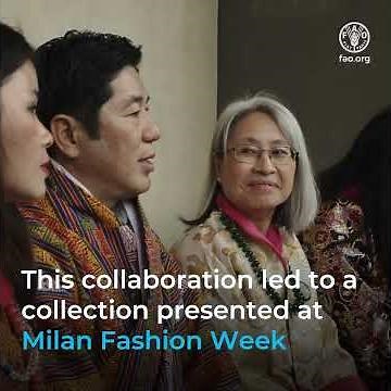Bhutan’s mountain-made textiles meet the runway