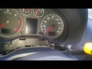 Removing Instruments Audi A3 8p