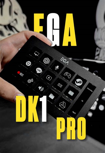 EGA DK1 Pro✨ #ฝุ่นเต็มโต๊ะ #Desksetup #EGA #Steammacropad