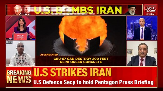 "The Iranian Revolutionary Guard command is unlikely to surrender and could keep on fighting," said Prabhu Dayal #Iran #Israel #US #ITVideo | Suyesha Savant | India Today