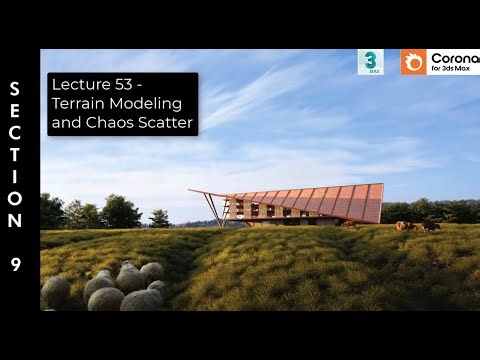 3ds Max 2023 Terrain Modeling+Chaos Scatter TutorialBuild Natural Landscapes & Scatter Assets Easily