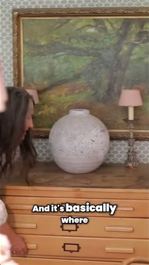 Homemaker Sarah Kirk shares her genius idea to transform an old dresser into kid's art storage!