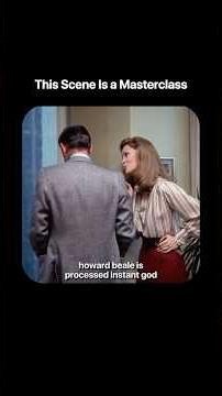 How to Write A Scene - Network (1976)