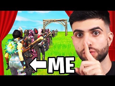 I Went UNDERCOVER in a Fortnite Fashion Show!