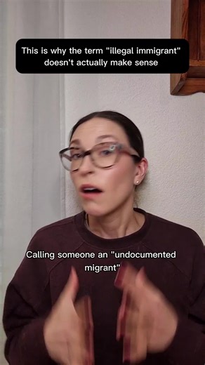 Words matter. And if you've ever wondered why many journalists and legal experts avoid this term - while some politicians promote it - this is why. #learnontiktok #languagematters #civics