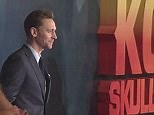 Dapper: Tom Hiddleston at 'Kong: Skull Island' European premiere