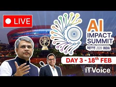 Day 3 - India AI Impact Summit 2026 🌐| 18th Feb 2026 | AI Research Symposium | LIVE