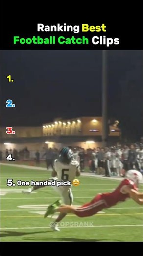 Ranking Best Football Clips 🏈 🤯