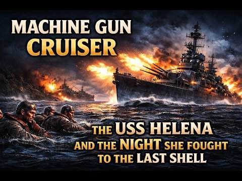 USS Helena: The Machine Gun Cruiser