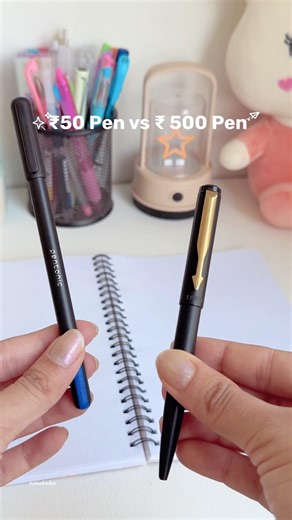 Rs 50 Pentonic vs Rs 500 Parker Review #penreview #pentonicpen #parkerpen #budgetfinds