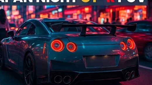 【4K纯享】GT-R R35 日本夜间第一视角驾驶 POV_哔哩哔哩_bilibili