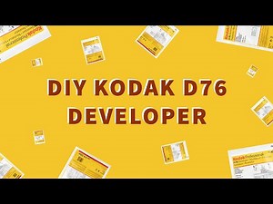 Make your own Kodak D76 Film Developer! | Developing Black and white Film at Home